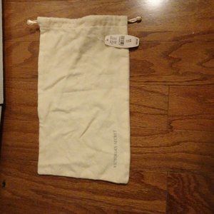 Victoria 's Secret Soft Flannel Drawstring Bag New